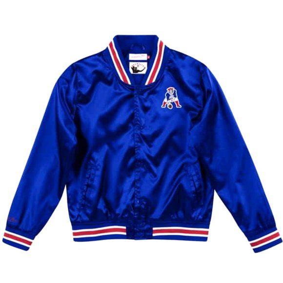 Mitchell & Ness Other - Mitchell & Ness New England Patriots Lightweight Satin Full-Snap Jacket size L